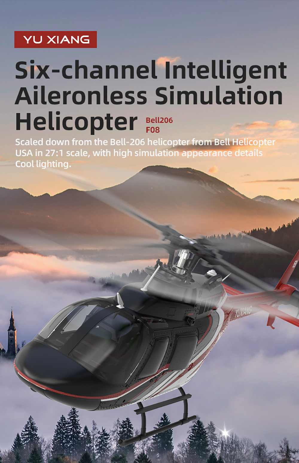 YU XIANG RC Airplane 2.4G 6CH  - Rc Helicopter Large 리뷰 및 가격