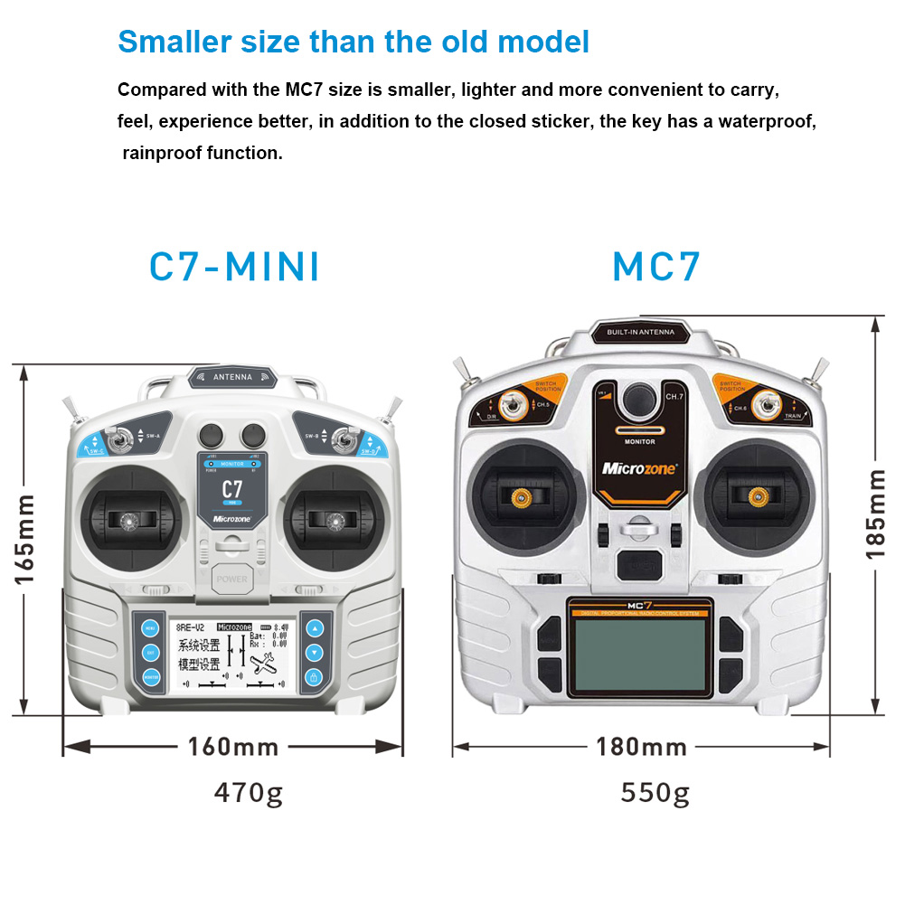 MicroZone MC7 Controller C7 MI - Rc Helicopter Remote Control 리뷰 및 가격