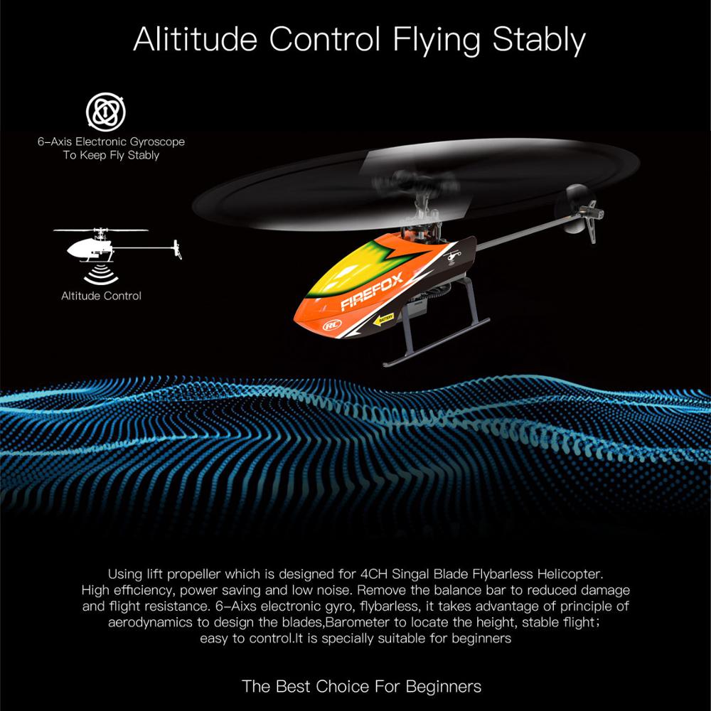 Single-Rotor Flybarless RC Hel - Rc Helicopter Single Rotor 리뷰 및 가격