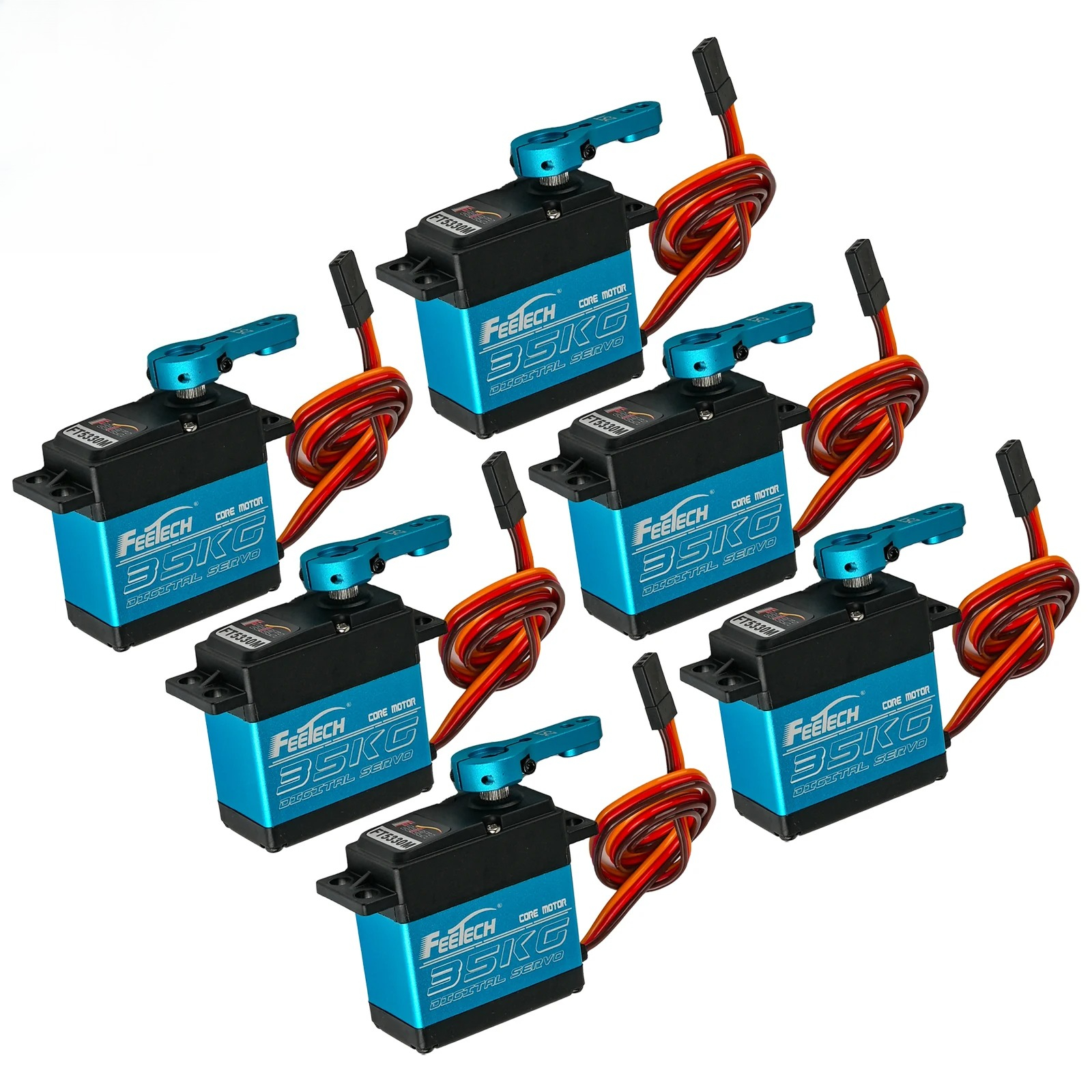 6PCS Feetech FT5330M 7.4V 35KG - Rc Helicopter Servo 리뷰 및 가격